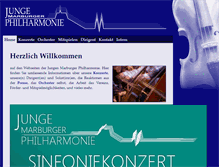 Tablet Screenshot of jmphilharmonie.de